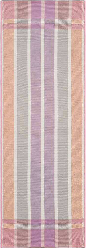 2' x 6' Easy-Clean Ribbon Indoor / Outdoor Runner Rug