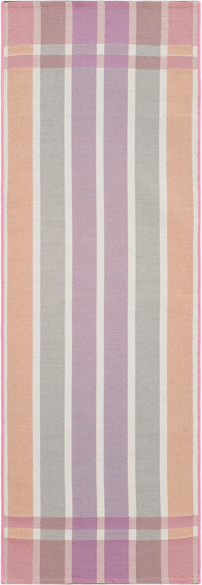 2' x 6' Washable Ribbon Indoor / Outdoor Runner Rug