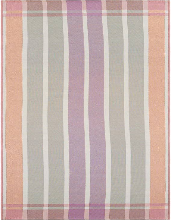 Detail image of 2' 7 x 10' Easy-Clean Striped Indoor / Outdoor Runner Rug