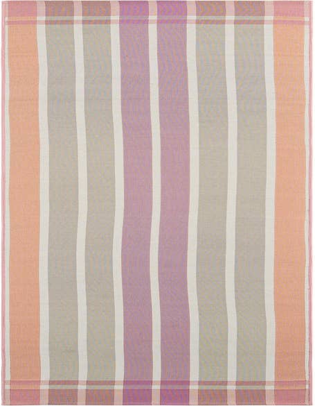 Detail image of 2' 7 x 12' Easy-Clean Striped Indoor / Outdoor Runner Rug