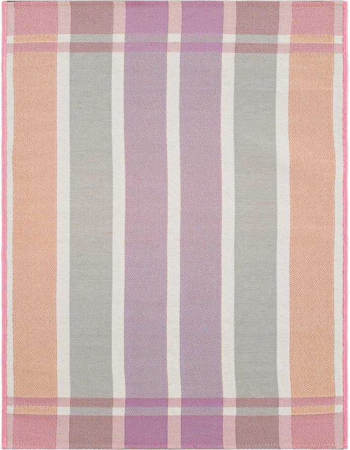 Detail image of 2' x 6' Easy-Clean Striped Indoor / Outdoor Runner Rug