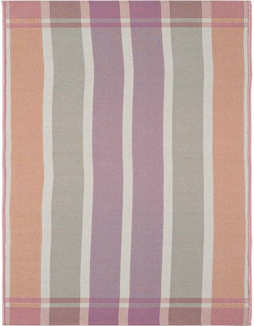 Detail image of 2' x 8' Easy-Clean Striped Indoor / Outdoor Runner Rug