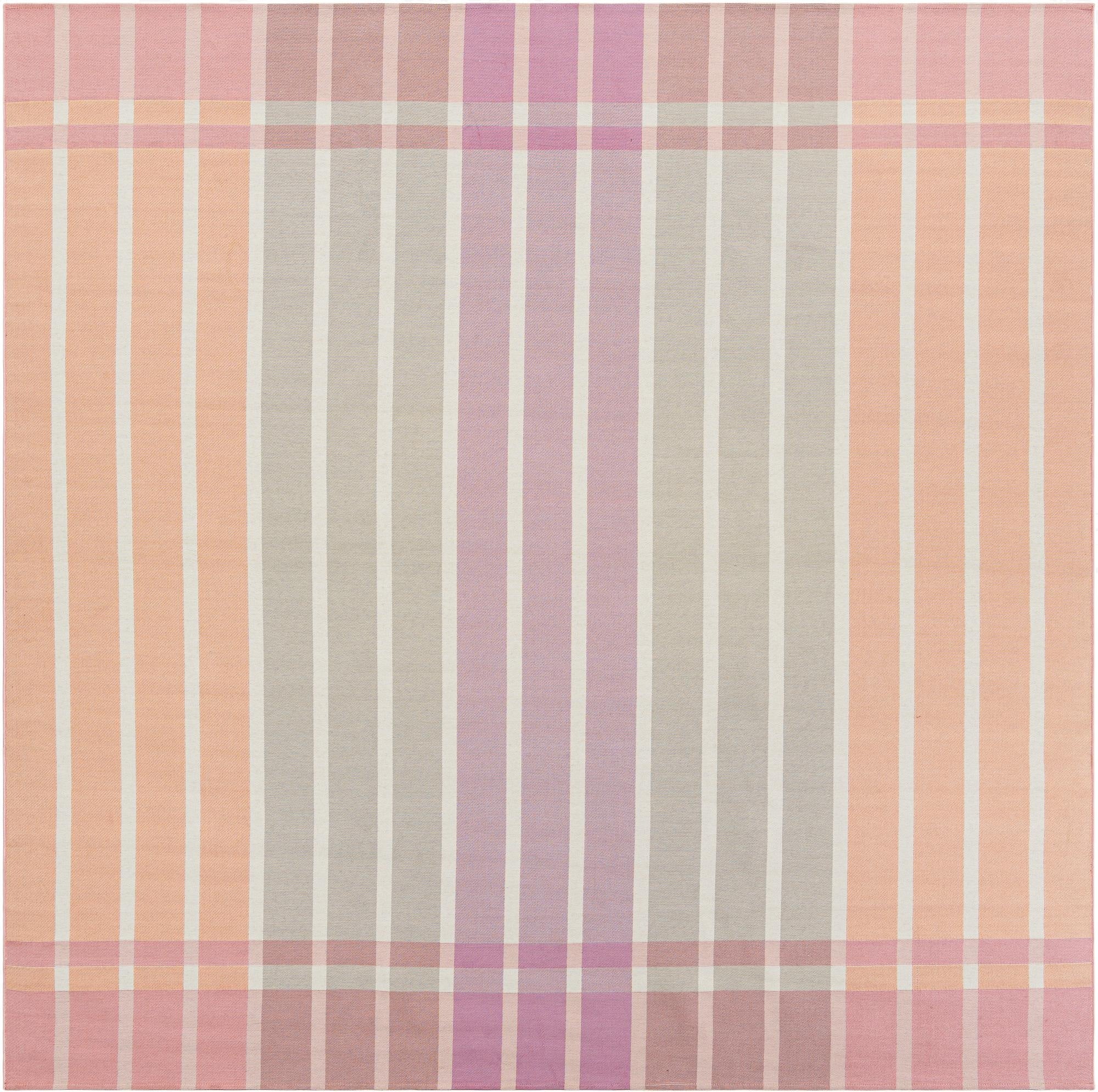 10' x 10' Washable Ribbon Indoor / Outdoor Square Rug