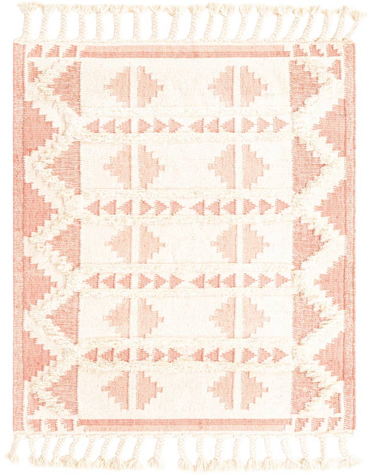 Detail image of 4' 1 x 6' 1 Hand Woven Arizona Wool Rug