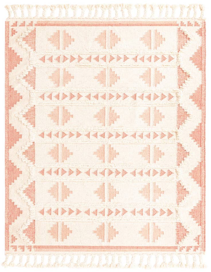 Detail image of 6' 1 x 9' Hand Woven Arizona Wool Rug