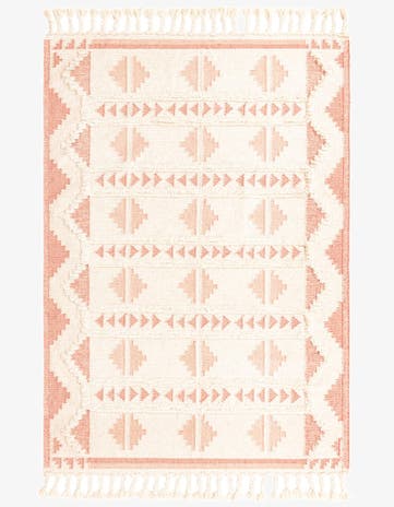 6' 1 x 9' Hand Woven Arizona Wool Rug