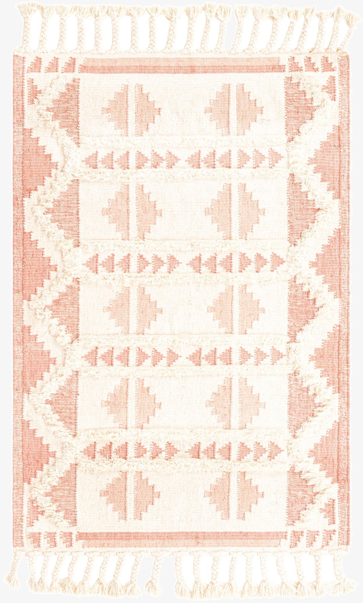 4' 1 x 6' 1  Hand Woven Arizona Wool Rug