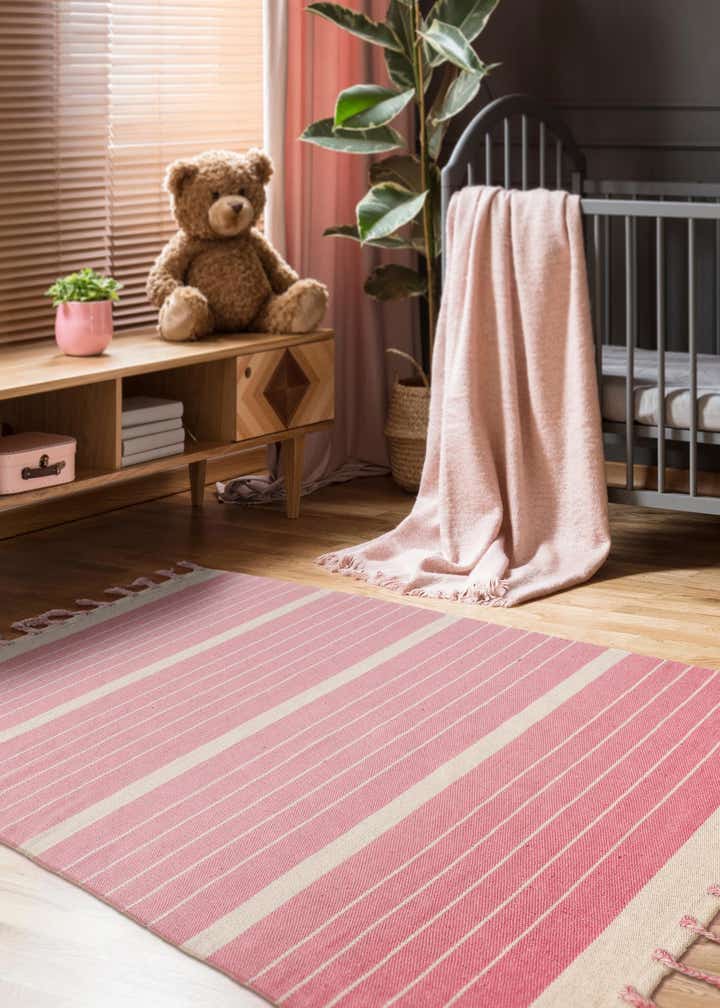 8' x 10' Hand Woven Chindi Cotton Rug