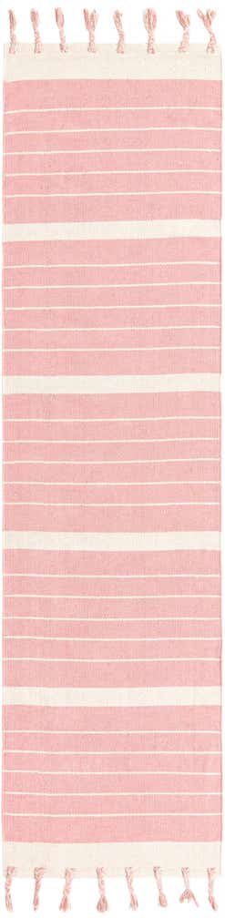 2' 7 x 12' Hand Woven Chindi Cotton Runner Rug