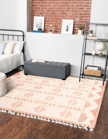10' x 10' Hand Woven Arizona Wool Square Rug