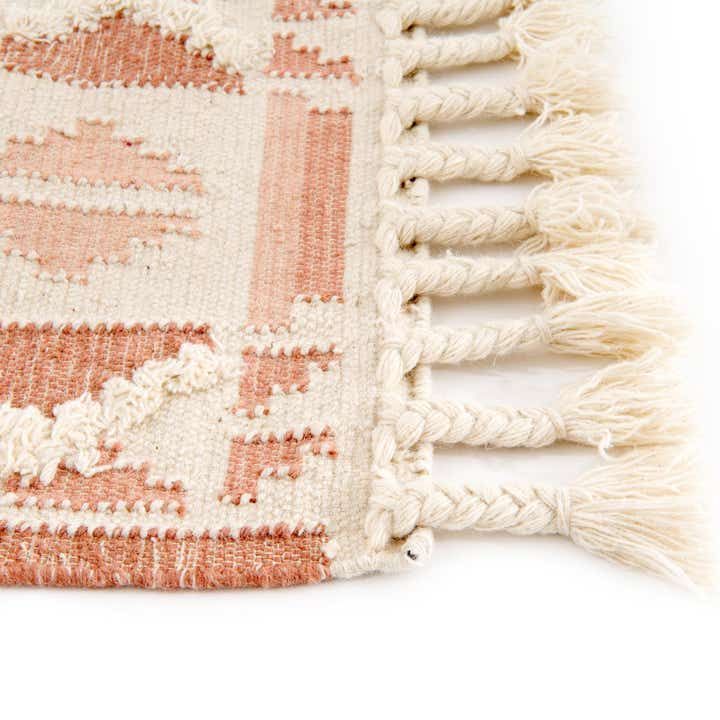 8' x 8' Hand Woven Arizona Wool Square Rug