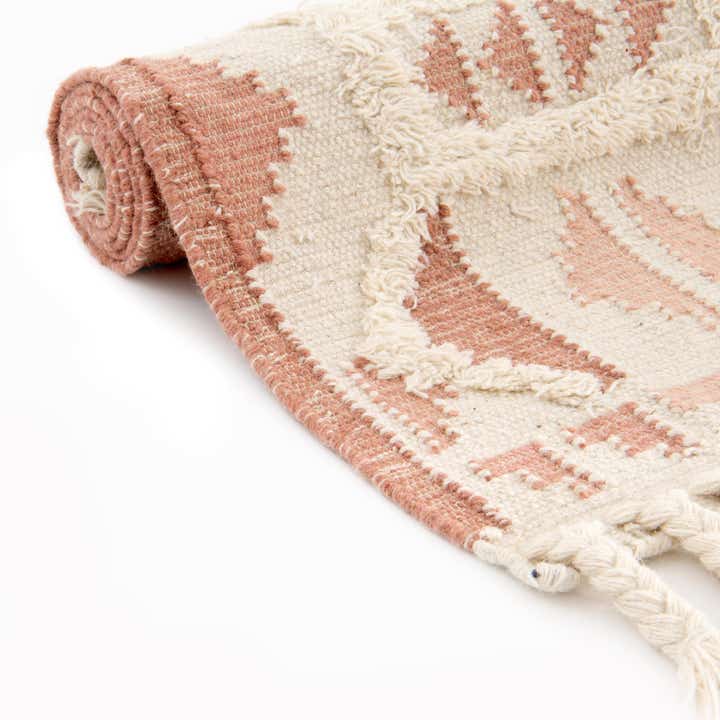 8' x 8' Hand Woven Arizona Wool Square Rug