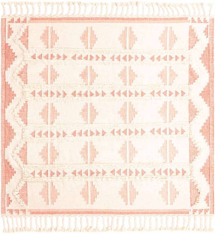 8' x 8' Hand Woven Arizona Wool Square Rug