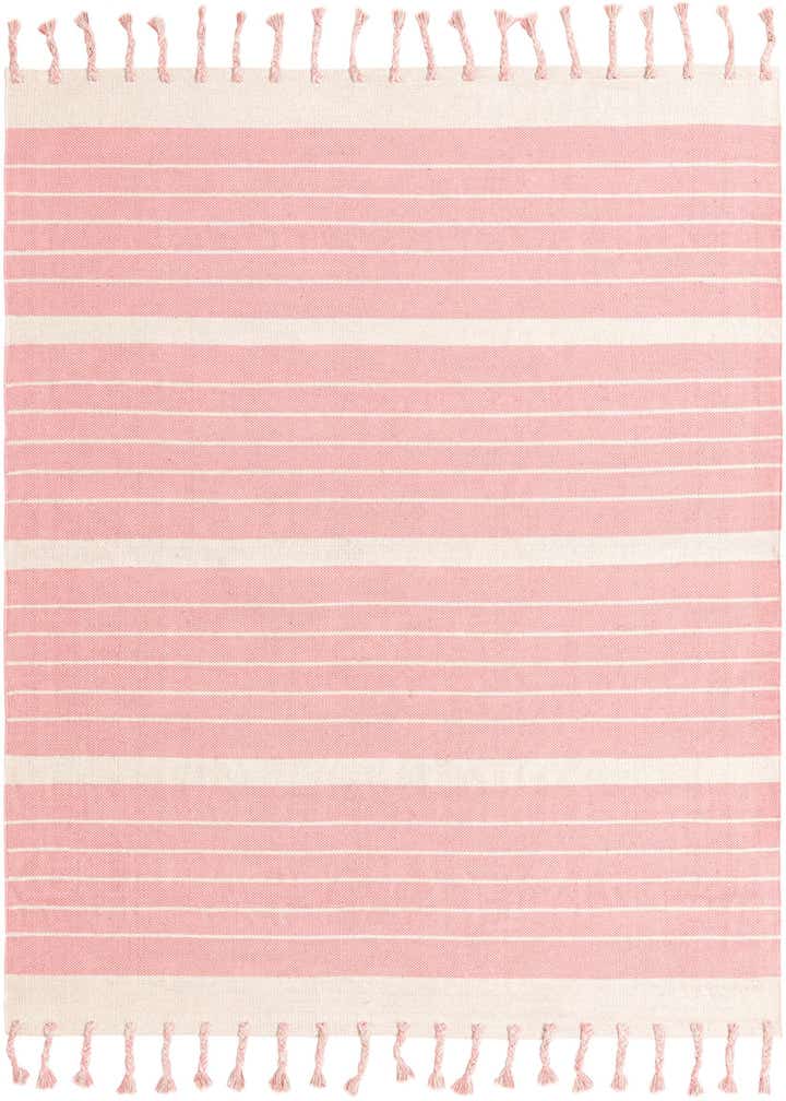 7' 1 x 7' 1 Hand Woven Chindi Cotton Square Rug