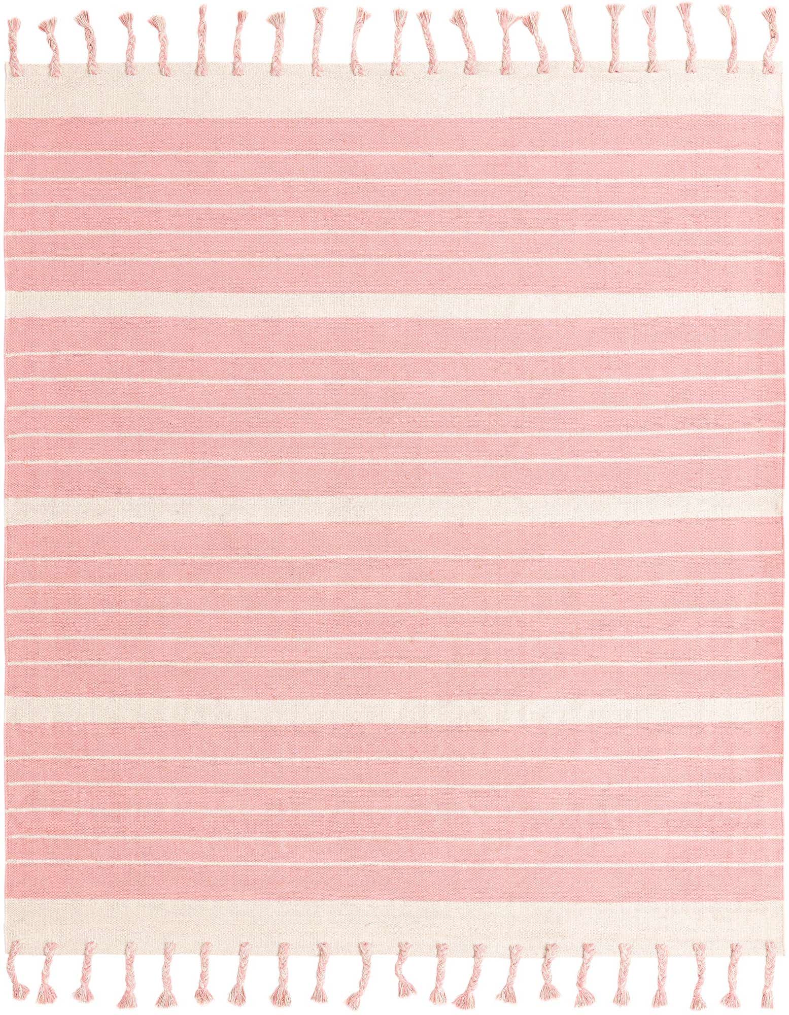 7' 1 x 7' 1 Hand Woven Chindi Cotton Square Rug