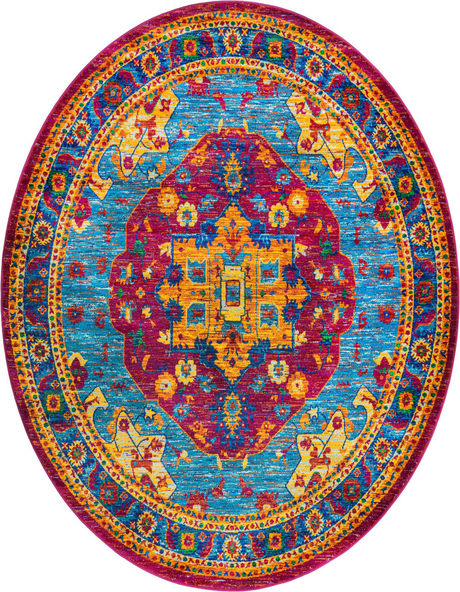 7' 10 x 7' 10 Calypso Round Rug