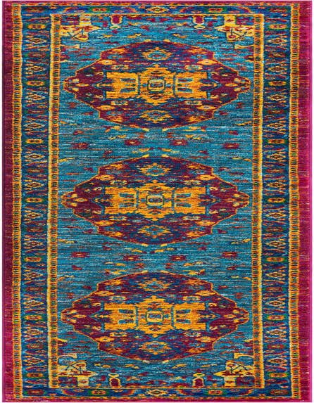 Detail image of 2' 7 x 12' Calypso Runner Rug