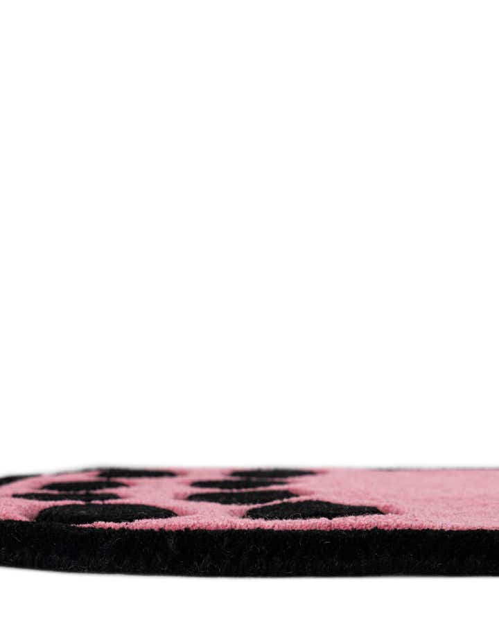 1' 7 x 3' 1 Happy Rugs Boba Tea Wool Freeform