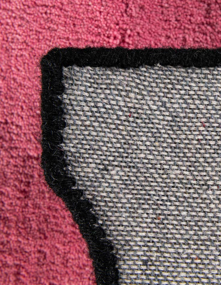 Detail image of 1' 7 x 3' 1 Happy Rugs Boba Tea Wool Freeform
