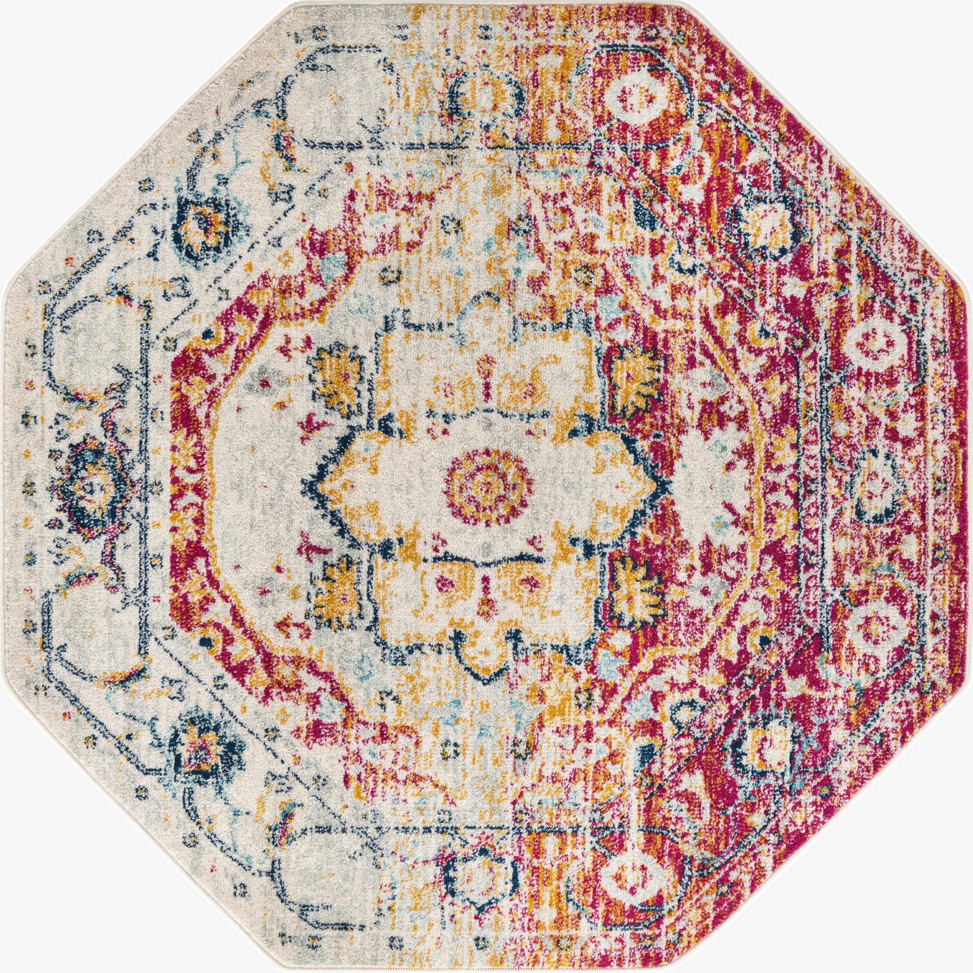 5' 3 x 5' 3 Madeline Vintage Octagon Rug