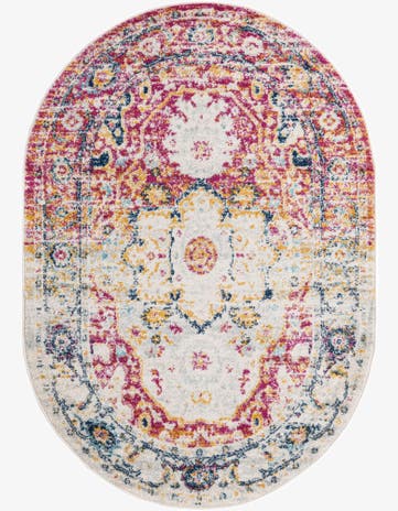 4' x 6' Madeline Vintage Oval Rug