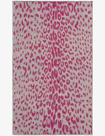 3' x 5' 3 Easy-Clean Safari Indoor / Outdoor Rug