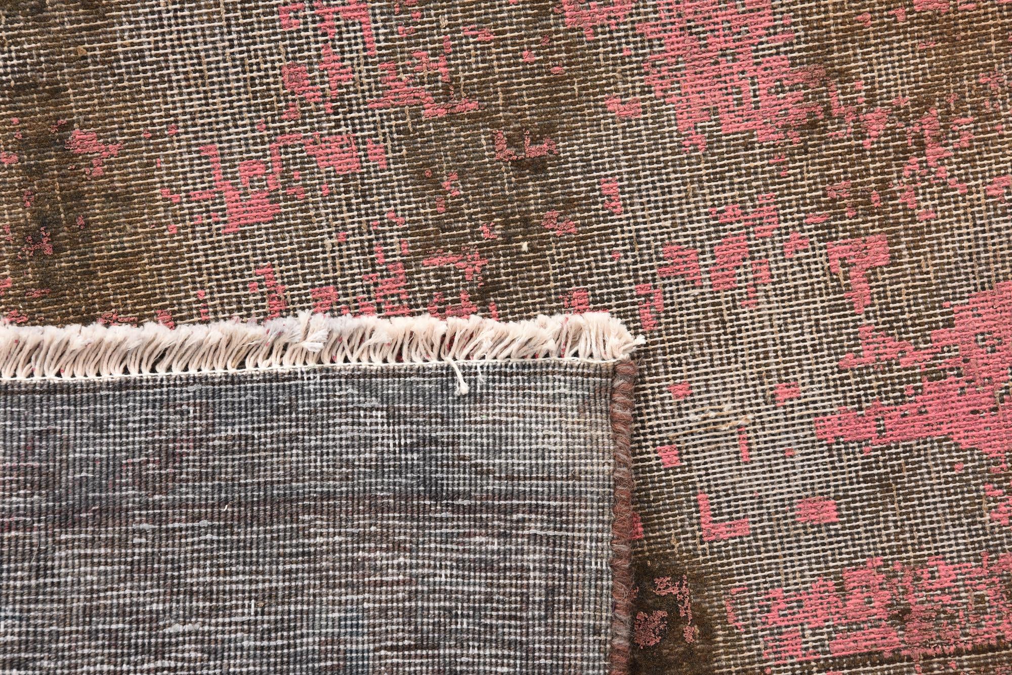 9' 6 x 12' 10 Hand Knotted Ultra Vintage Persian Wool Rug