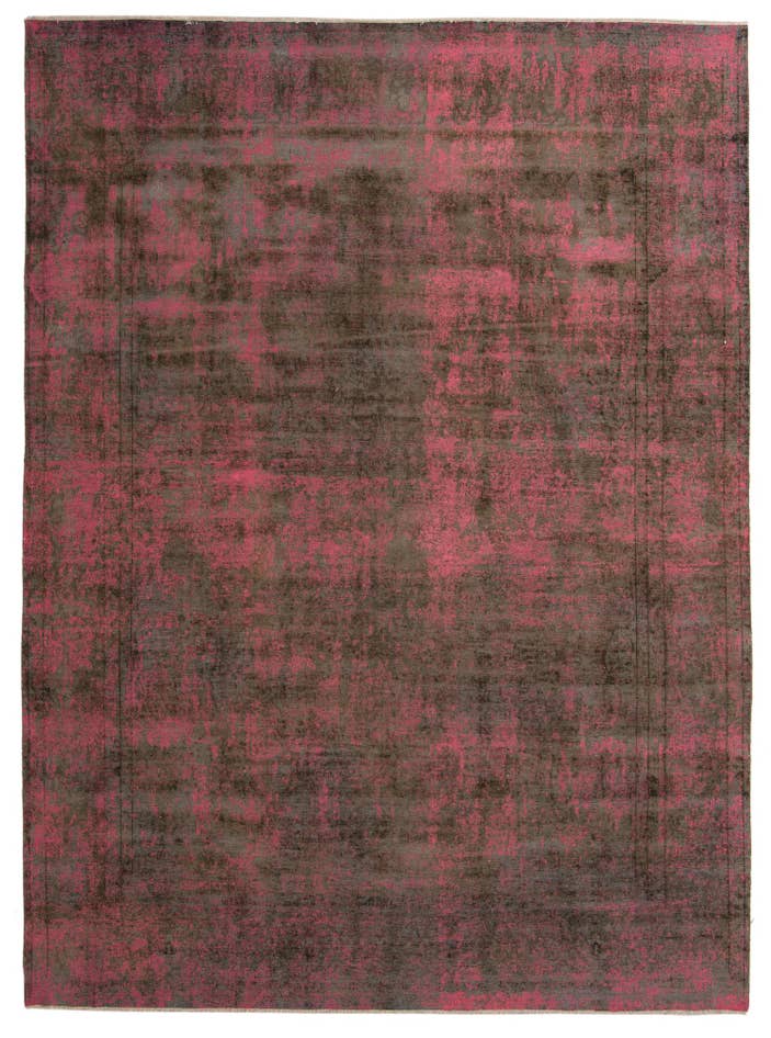 Detail image of 9' 6 x 12' 10 Hand Knotted Ultra Vintage Persian Wool Rug