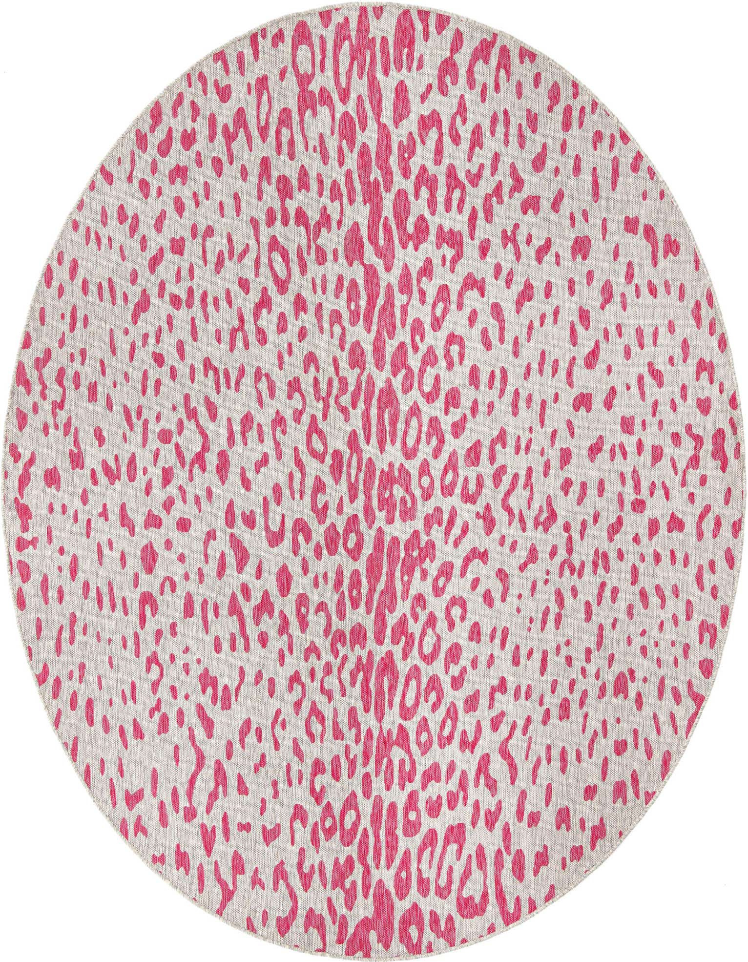 10' x 10' Easy-Clean Safari Indoor / Outdoor Round Rug