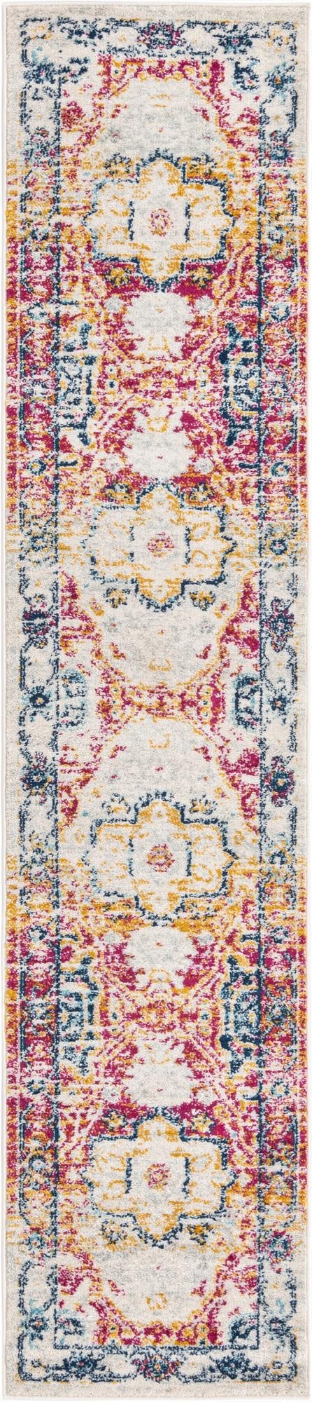 2' x 9' 10 Madeline Vintage Runner Rug