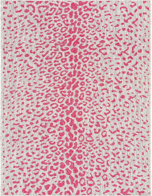 2' 7 x 10' Easy-Clean Safari Indoor / Outdoor Runner Rug