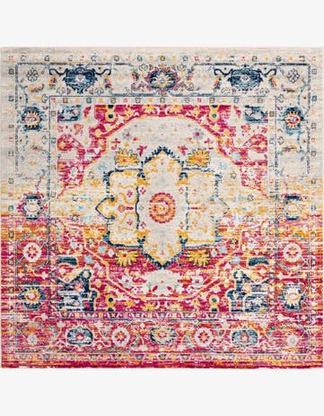 7' 10 x 7' 10 Madeline Vintage Square Rug