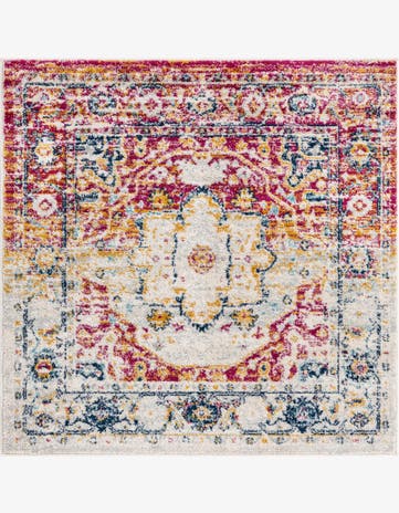 4' x 4' Madeline Vintage Square Rug