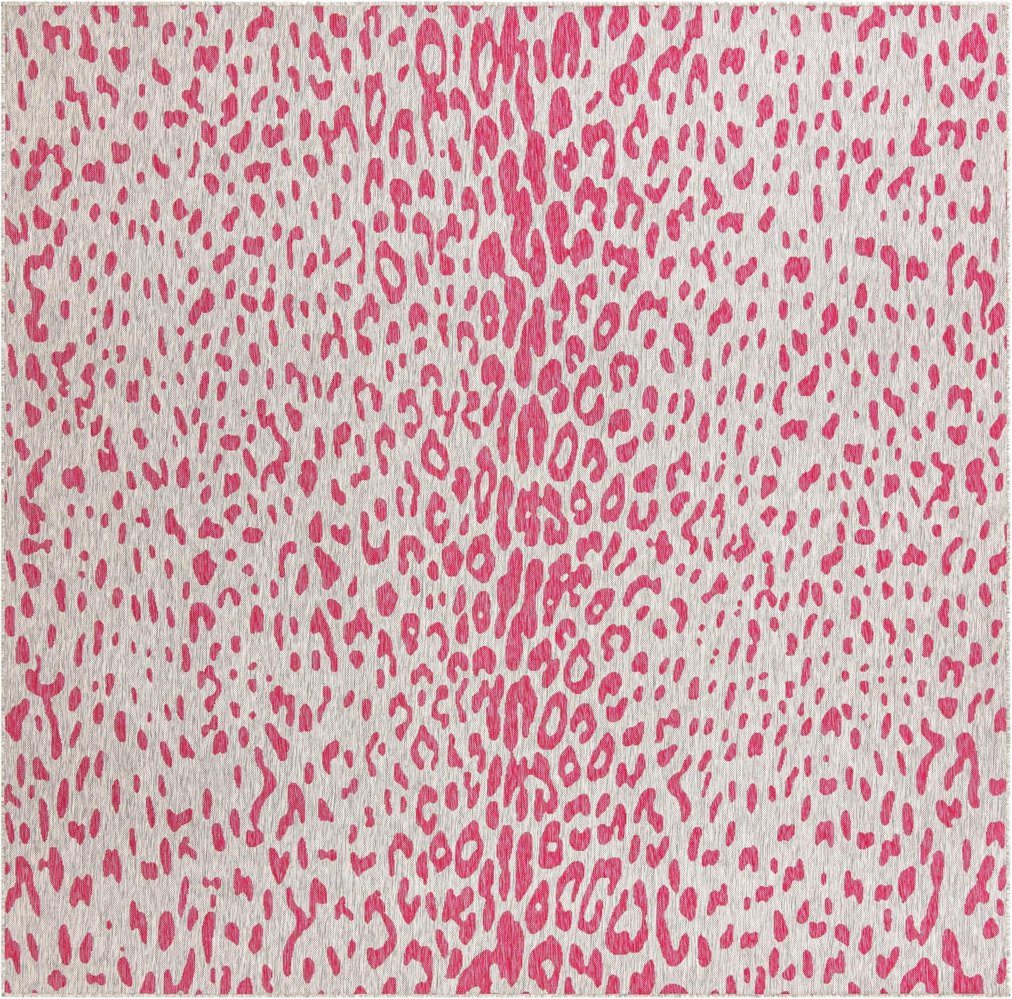 10' x 10'  Washable Safari Indoor / Outdoor Square Rug