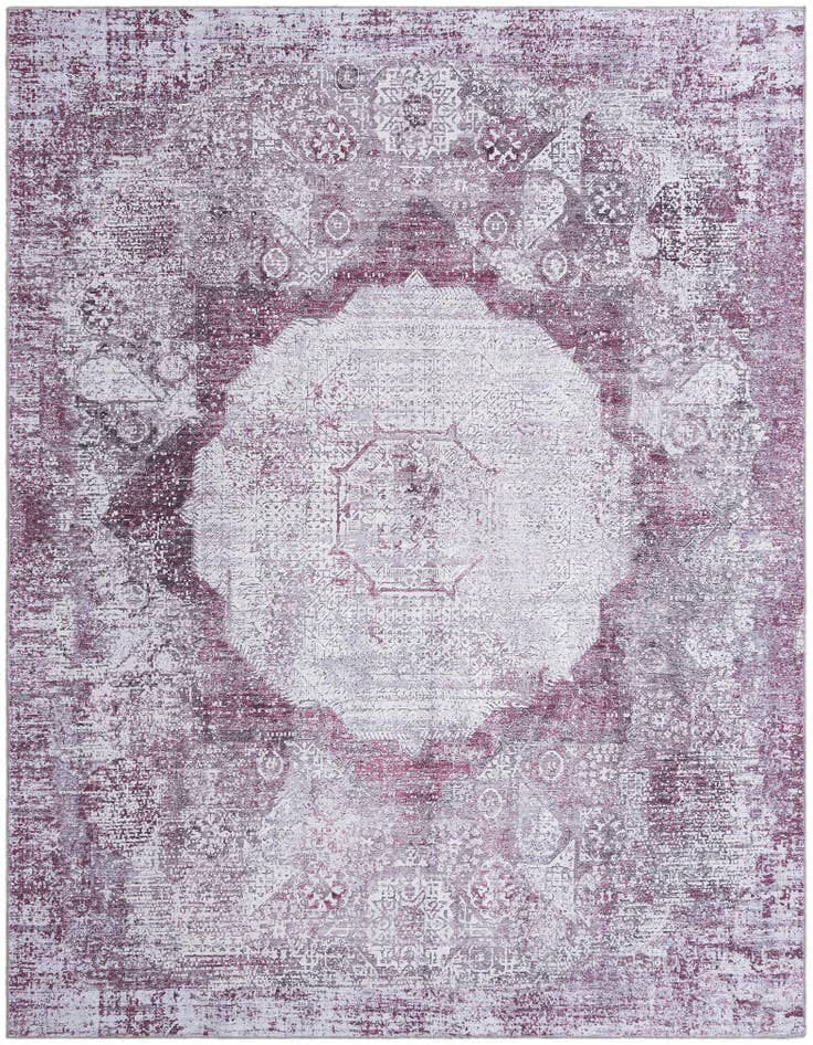 Detail image of 7' 10 x 10' Washable Yara Rug