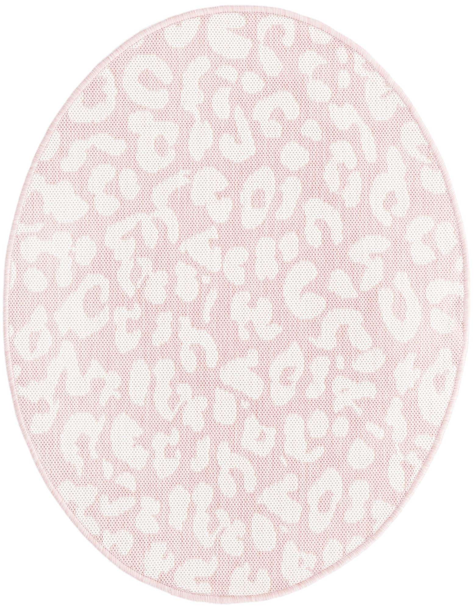 3' x 3' Easy-Clean Safari Indoor / Outdoor Round Rug
