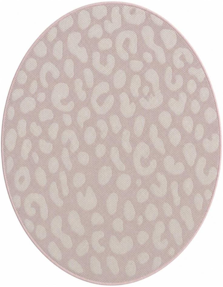Detail image of 3' x 3' Easy-Clean Safari Indoor / Outdoor Round Rug