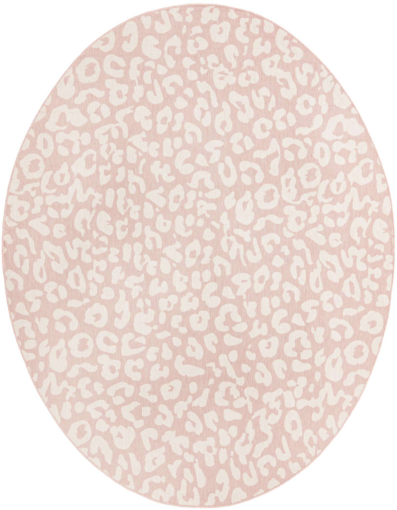 10' x 10' Easy-Clean Safari Indoor / Outdoor Round Rug