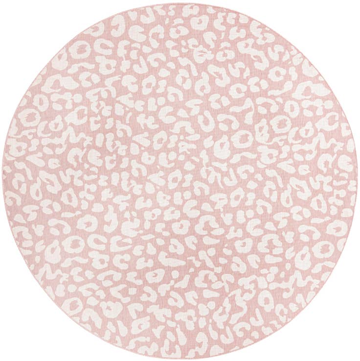 Detail image of 10' x 10' Easy-Clean Safari Indoor / Outdoor Round Rug