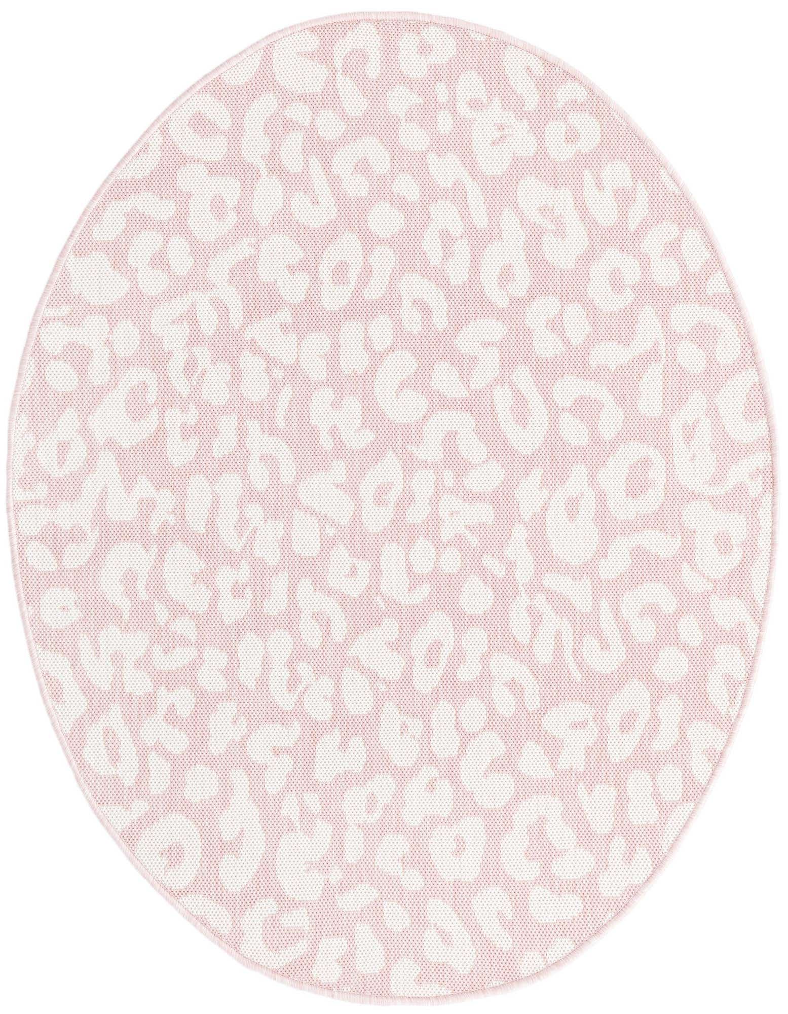 4' x 4' Easy-Clean Safari Indoor / Outdoor Round Rug