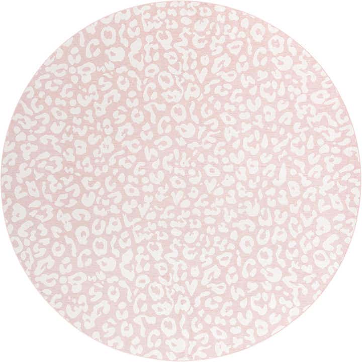 13' x 13' Easy-Clean Safari Indoor / Outdoor Round Rug