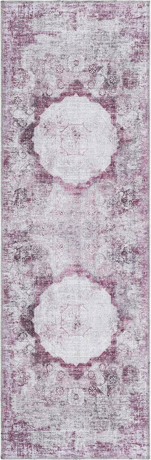 Detail image of 2' x 6' Washable Yara Runner Rug