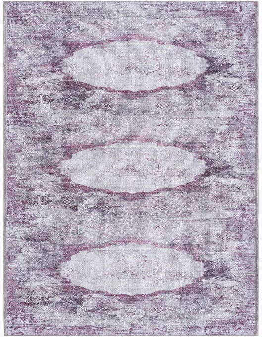 Detail image of 2' 7 x 10' Washable Yara Runner Rug