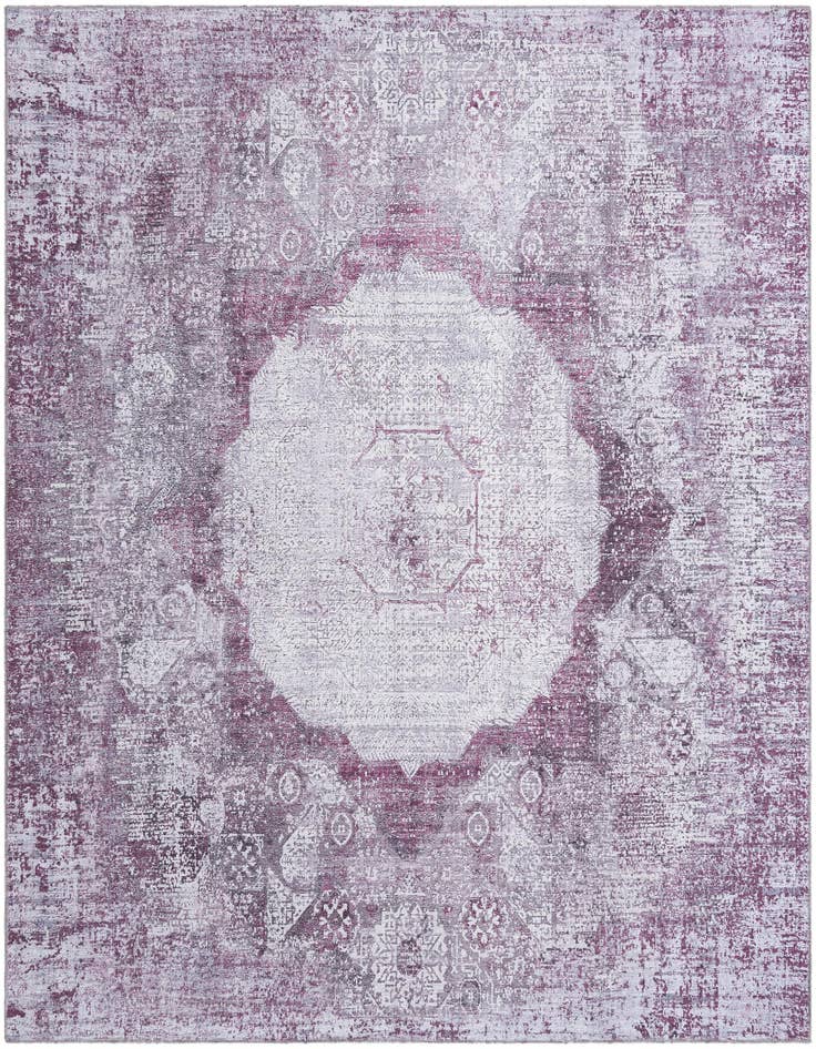 Detail image of 7' 10 x 7' 10 Washable Yara Square Rug