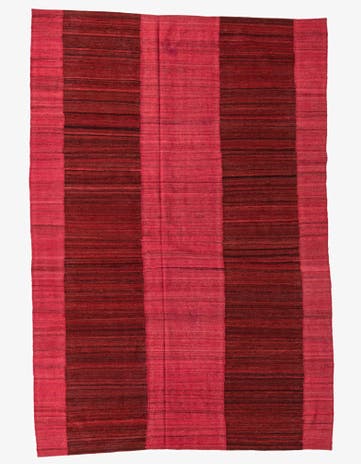 6' 6 x 9' 7 Hand Woven Kilim Modern Wool Rug