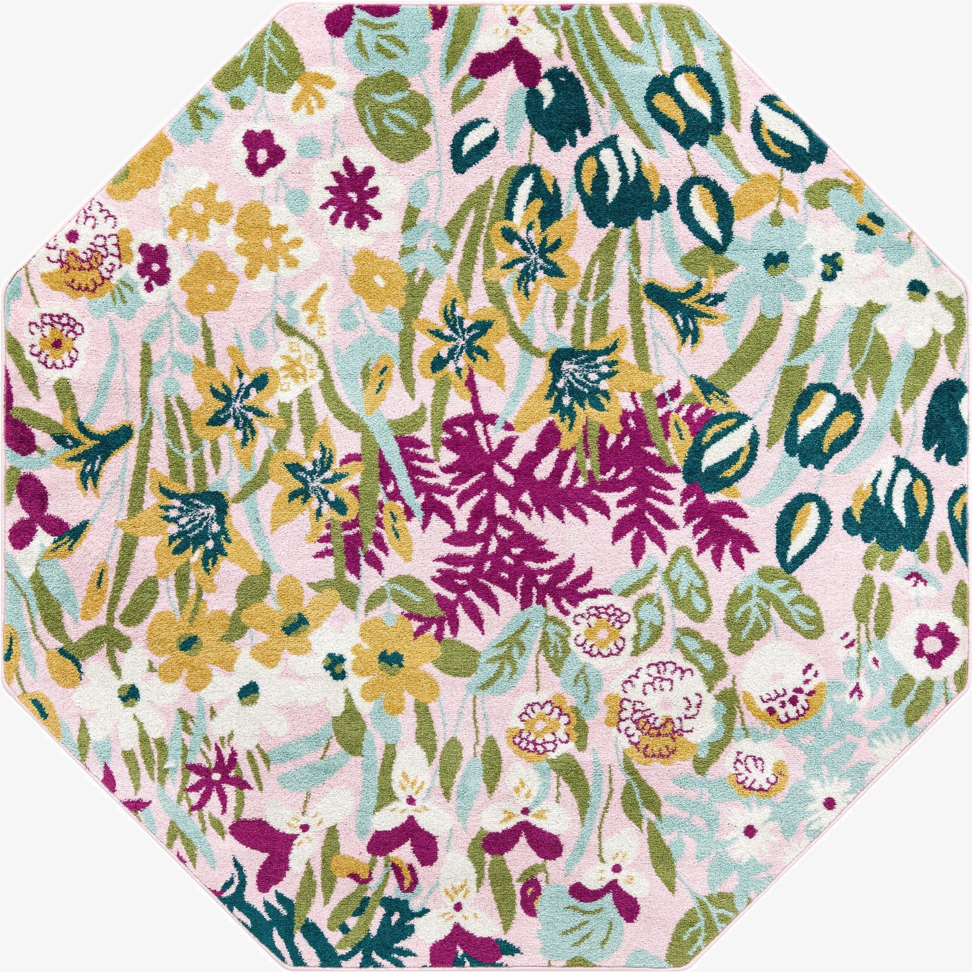 7' x 7' Bloom Octagon Rug