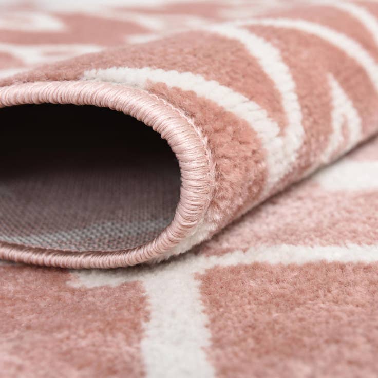 Detail image of 7' x 7' Bohemian Trellis Octagon Rug