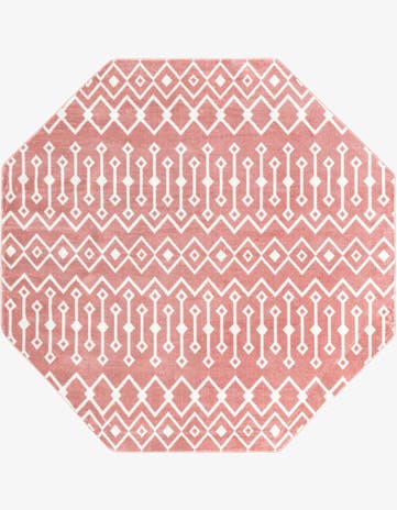 7' x 7' Bohemian Trellis Octagon Rug