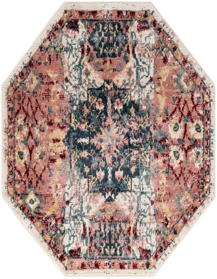 Detail image of 4' x 4' Charleston Octagon Rug