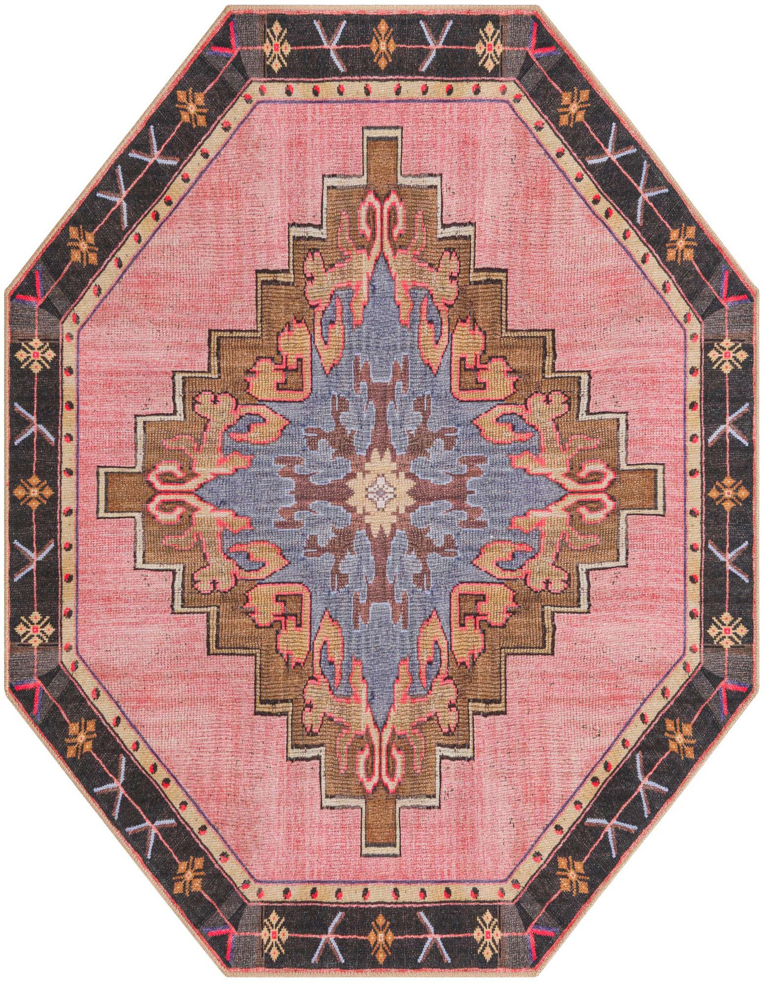 Primary image 5' x 5' Timeless Octagon Rug